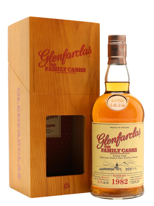Glenfarclas 1982 / Family Casks / Cask #4565 / Winter 2017 Release Speyside Whisky - Speyside Review