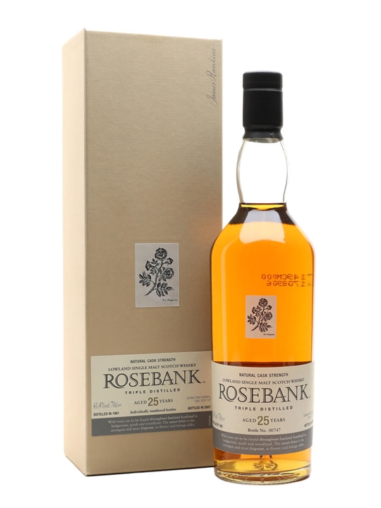 Rosebank 1981 / 25 Year Old Lowland Single Malt Scotch Whisky - Single Malt Review