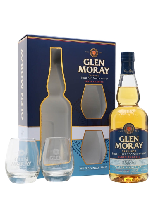 Glen Moray Peated / Glass Set Speyside Single Malt Scotch Whisky - Single Malt Review