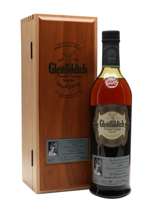 Glenfiddich 1974 / 50th Anniversary Of The Queen's Coronation / Sherry Cask Speyside Whisky - Speyside Review