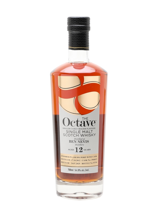 Ben Nevis 2012 / 12 Year Old / Port Finish / Duncan Taylor Octave Highland Whisky - Single Malt Review