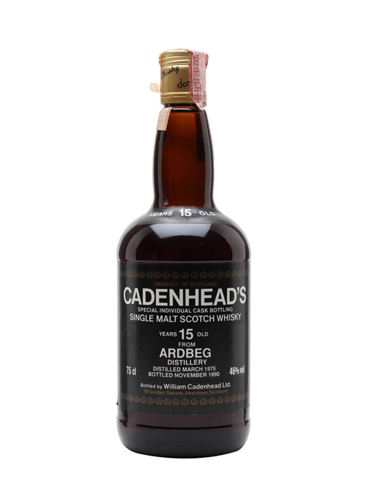 Ardbeg 1975 / 15 Year Old / Cadenhead's Islay Whisky - Islay Review