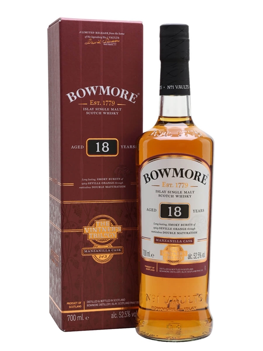 Bowmore 18 Year Old / Vintner's Trilogy Part 1 Islay Whisky - Bourbon Review