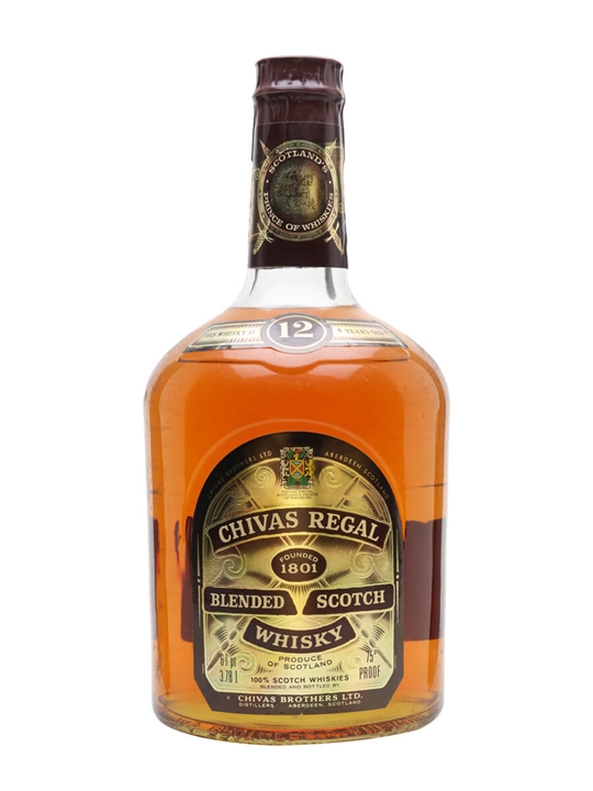 Chivas Regal 12 Year Old / Bot.1980s / US Gallon Blended Scotch Whisky - Blended Review
