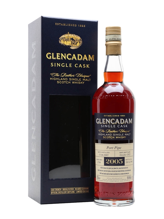 Glencadam Port Pipe 2005 / 17 Year Old Highland Whisky - Single Malt Review