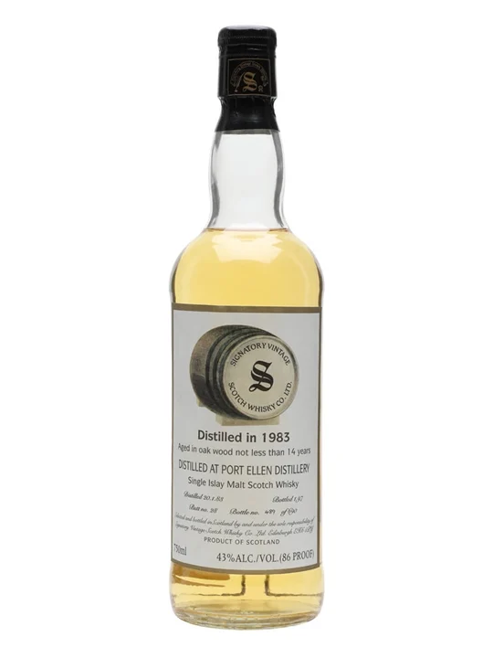 Port Ellen 1983 / 14 Year Old / Cask #28 / Signatory Islay Whisky - Islay Review
