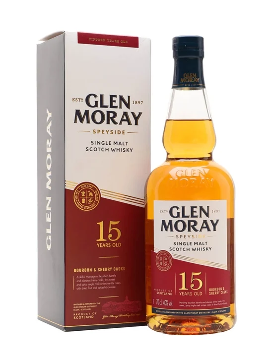 Glen Moray 15 Year Old Speyside Single Malt Scotch Whisky - Single Malt Review