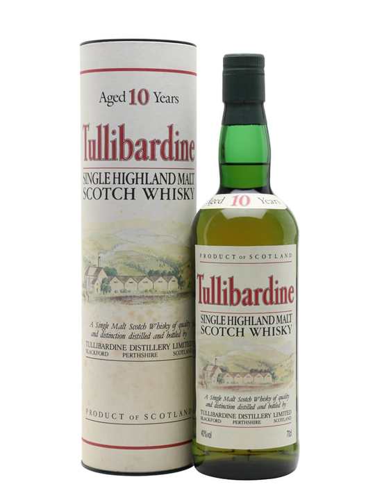 Tullibardine 10 Year Old / Bot.1980s Highland Whisky - Highland Review