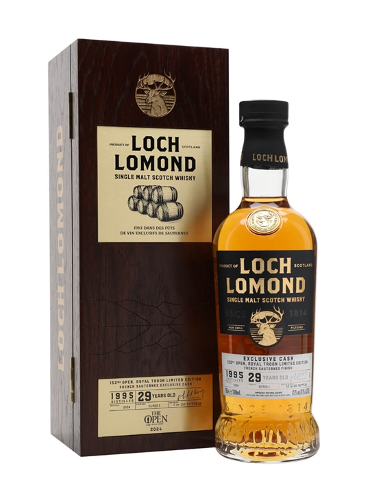Loch Lomond 1995 / 29 Year Old / Sauternes Cask / 152nd Open Release Highland Whisky - Single Malt Review