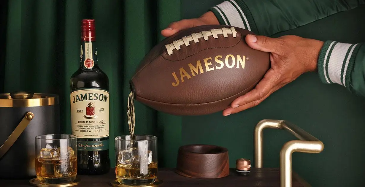 Jameson Declares Itself ‘Unofficial Whiskey for Football Fans’ - Irish Review