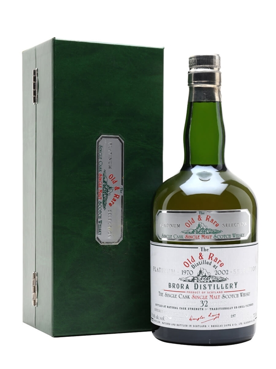 Brora 1970 / 32 Year Old / Old & Rare Platinum Highland Whisky - Highland Review