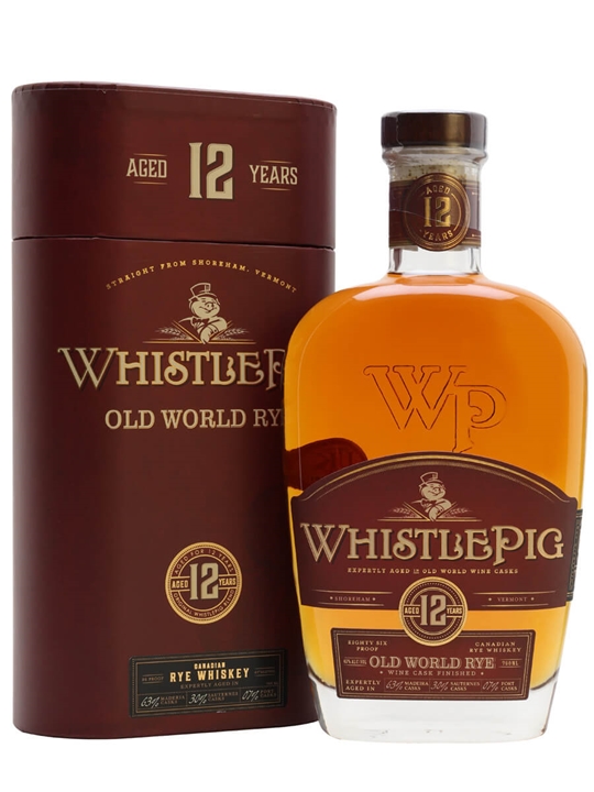 WhistlePig 12 Year Old Old World Rye Whiskey American Rye Whiskey - Rye Review