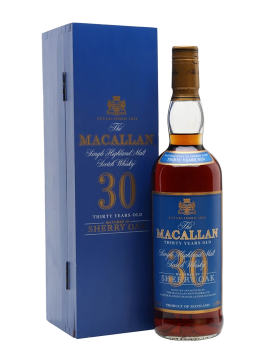 Macallan 30 Year Old / Sherry Oak Speyside Single Malt Scotch Whisky - Single Malt Review