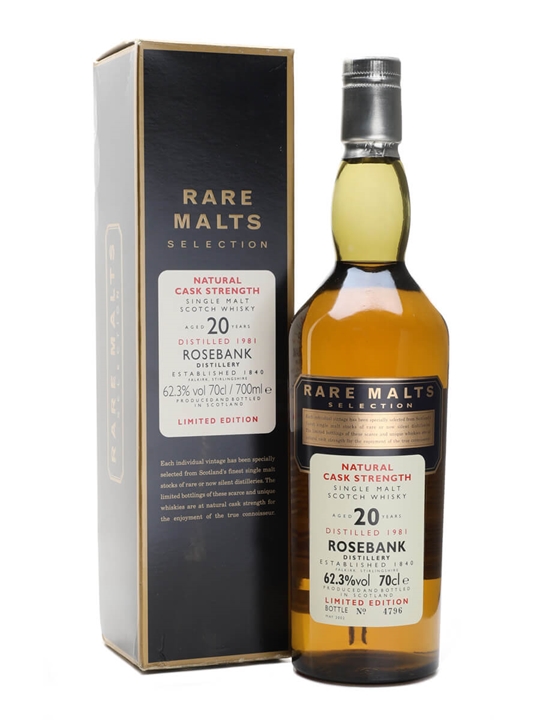 Rosebank 1981 / 20 Year Old / Rare Malts Lowland Whisky - Lowland Review