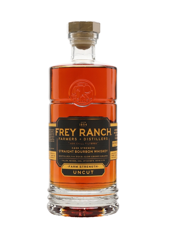 Frey Ranch Farm Strength Uncut Bourbon Straight Bourbon Whiskey - Bourbon Review