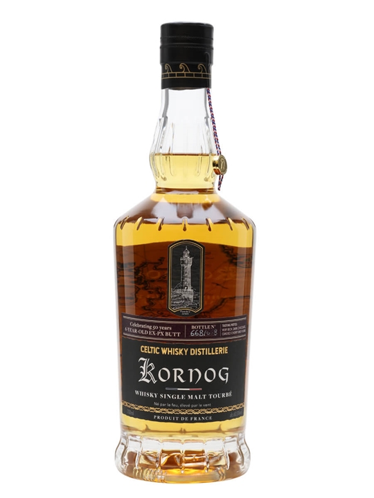Kornog 2016 / 6 Year Old / Peated Refill Pedro Ximenez / The Whisky Exchange French Whisky - Single Malt Review