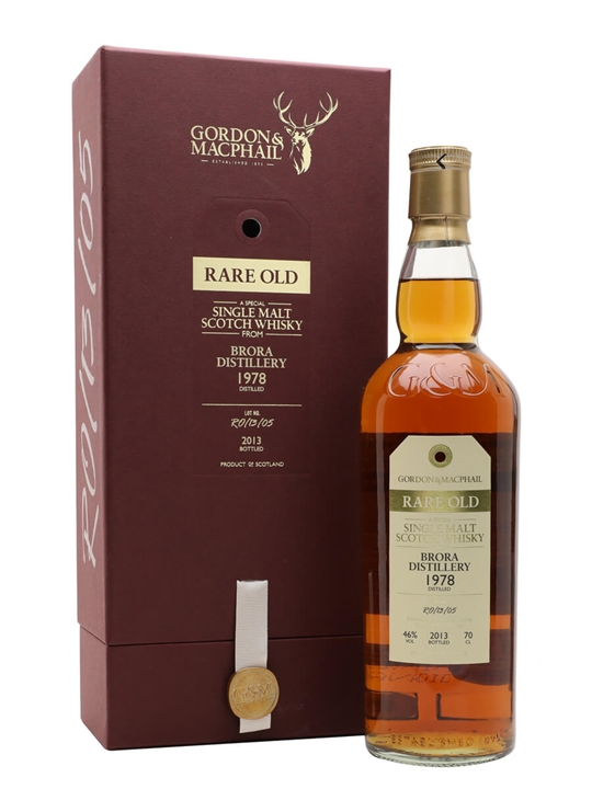 Brora 1978 / Bot.2013 / Gordon & Macphail Rare Old Highland Whisky - Highland Review