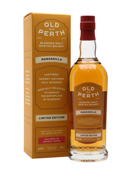 Old Perth Manzanilla Cask Matured Blended Malt Scotch Whisky - Blended Malt Review
