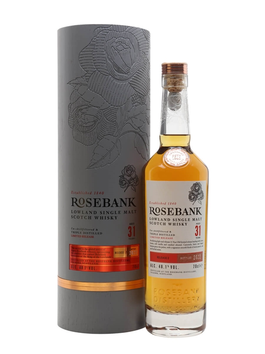 Rosebank 1991 / 31 Year Old / Release 2 / 2022 Edition Lowland Whisky - Single Malt Review
