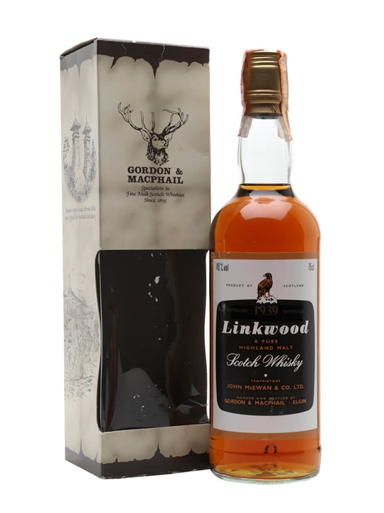 Linkwood 1939 / Bot.1980s / Gordon & MacPhail Speyside Whisky - Speyside Review