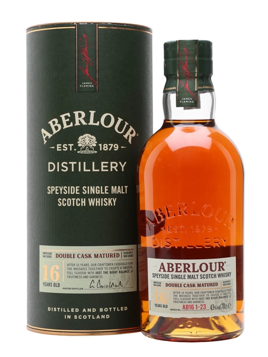 Aberlour 16 Year Old Double Cask (43%) Speyside Whisky - Speyside Review
