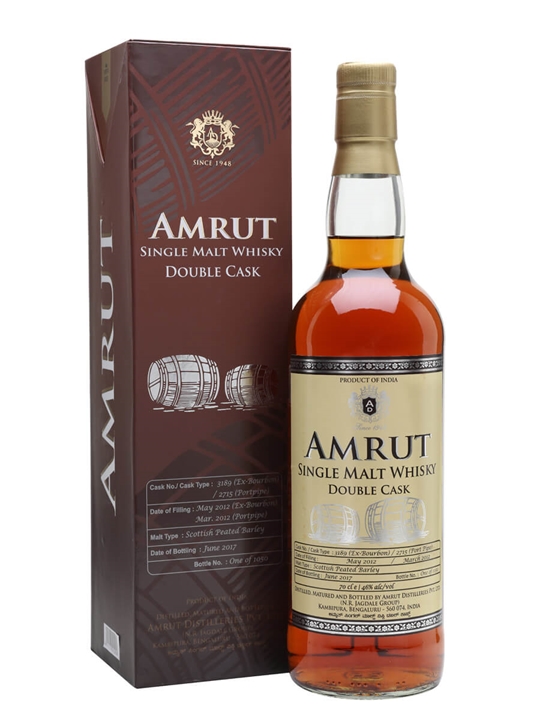 Amrut Double Cask / 3rd Edition Indian Single Malt Whisky - Single Malt Review