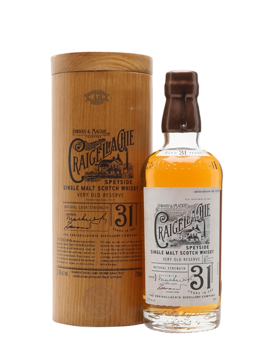 Craigellachie 31 Year Old Speyside Single Malt Scotch Whisky - Single Malt Review