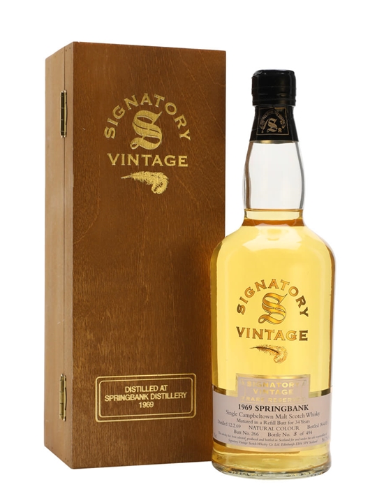 Springbank 1969 / 34 Year Old / Cask #266 / Signatory Campbeltown Whisky - Campbeltown Review