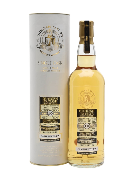 Campbeltown Blended Malt 2014 / 10 Year Old / Duncan Taylor Campbeltown Whisky - Blended Malt Review