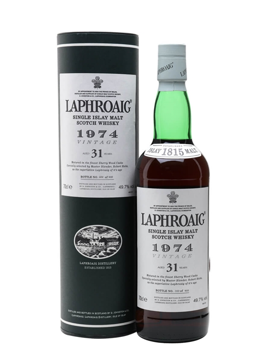 Laphroaig 1974 / 31 Year Old / Sherry Cask Islay Whisky - Islay Review