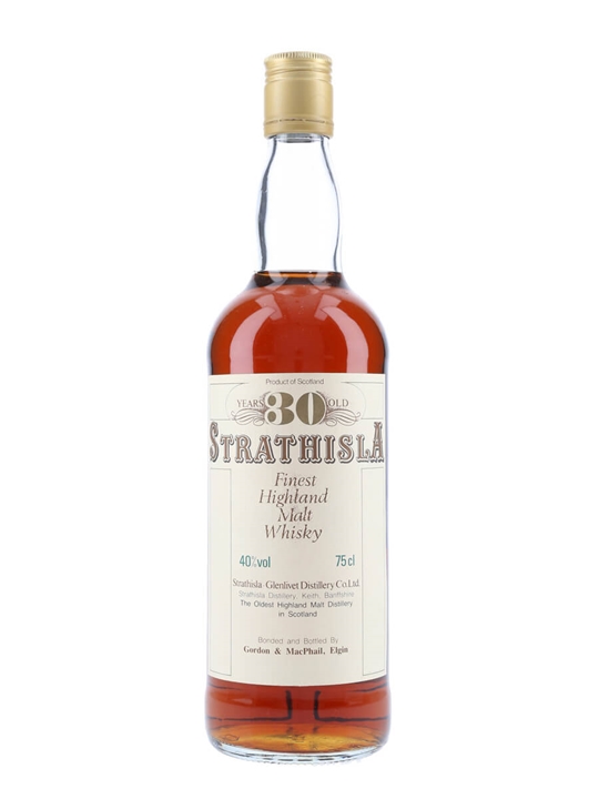 Strathisla 30 Year Old / Bot.1980s / Gordon & MacPhail Speyside Whisky - Speyside Review