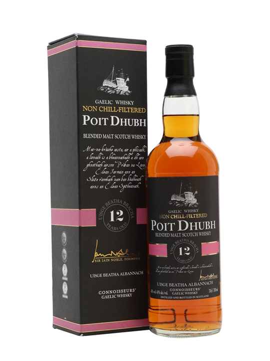 Poit Dhubh 12 Year Old Blended Malt Scotch Whisky - Blended Malt Review