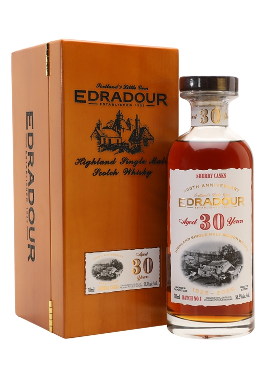 Edradour 1995 / 30 Year Old / Sherry Cask Batch 1 / 200th Anniversary Highland Whisky - Single Malt Review