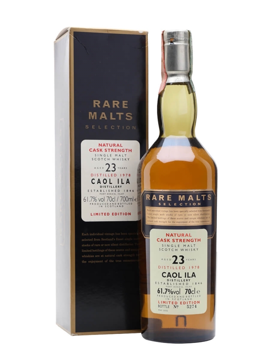 Caol Ila 1978 / 23 Year Old / Rare Malts Islay Whisky - Islay Review
