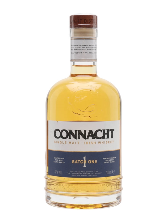 Connacht Single Malt Whiskey / Batch 1 Single Malt Irish Whiskey - Single Malt Review