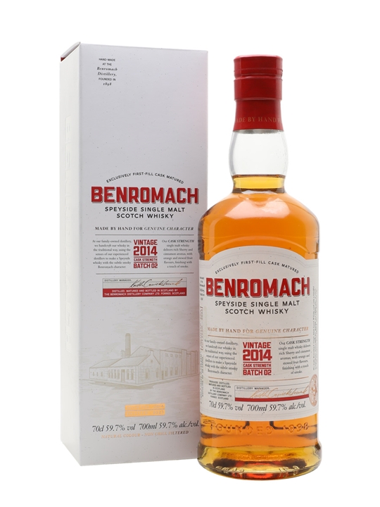 Benromach 2014 Cask Strength Batch 2 / Bot.2023 Speyside Whisky - Speyside Review