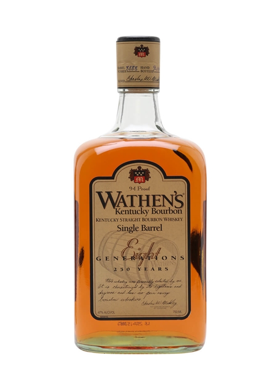 Wathen's Single Barrel Bourbon Kentucky Straight Bourbon Whiskey - Bourbon Review