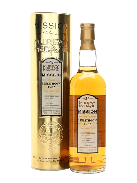 Linlithgow 1982 / 25 Year Old / Murray McDavid Lowland Whisky - Single Malt Review