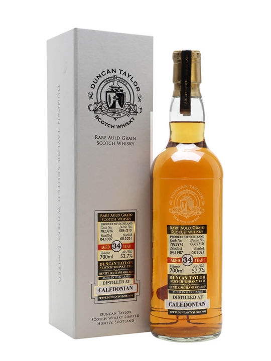 Caledonian 1987 Rare Auld / 34 Year Old / Duncan Taylor Grain Whisky - Single Grain Review