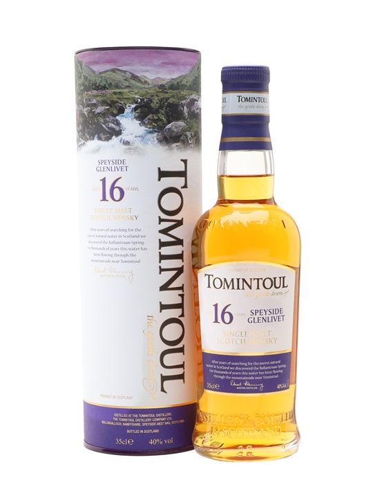 Tomintoul 16 Year Old / Half Bottle Speyside Single Malt Scotch Whisky - Single Malt Review