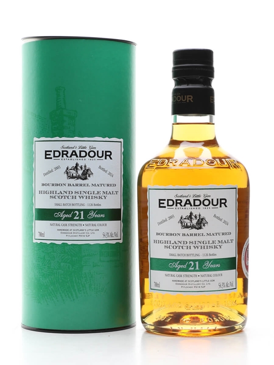 Edradour 2003 / 21 Year Old / Bourbon Casks #67-73 Highland Whisky - Bourbon Review