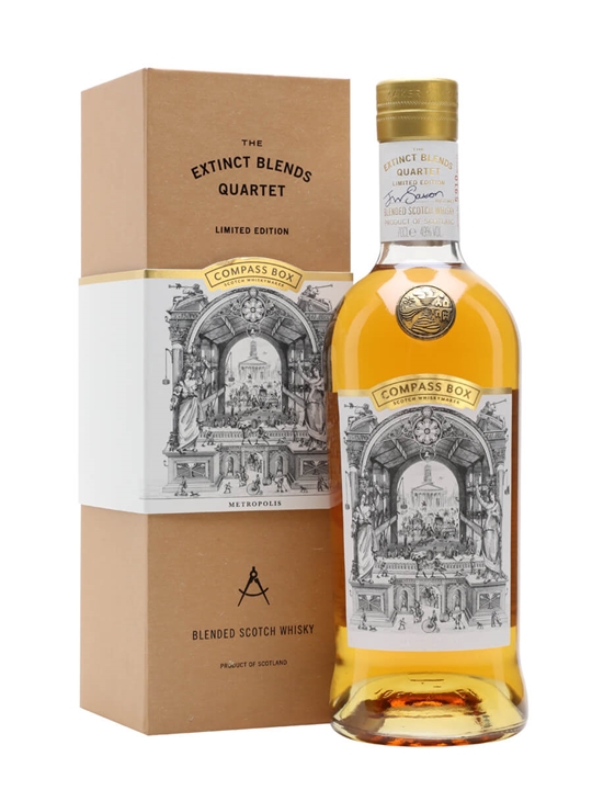 Compass Box Metropolis Blended Scotch Whisky - Blended Review
