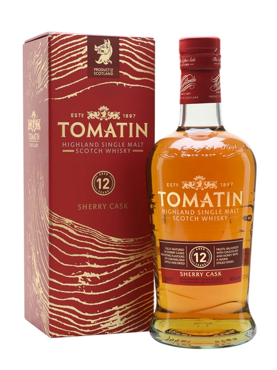 Tomatin 12 Year Old / Sherry Cask Highland Single Malt Scotch Whisky - Single Malt Review