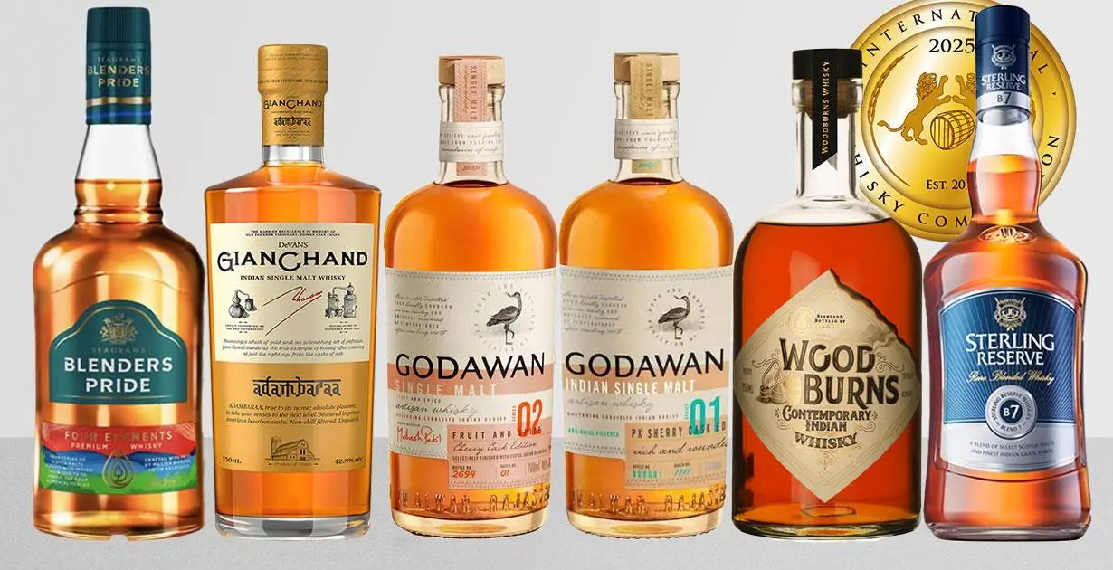 The Best Indian Whiskies From The 2025 International Whisky Competition - Indian Review
