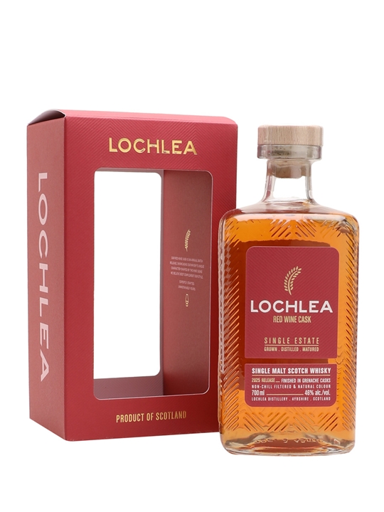 Lochlea Red Wine Cask Lowland Single Malt Scotch Whisky - Single Malt Review