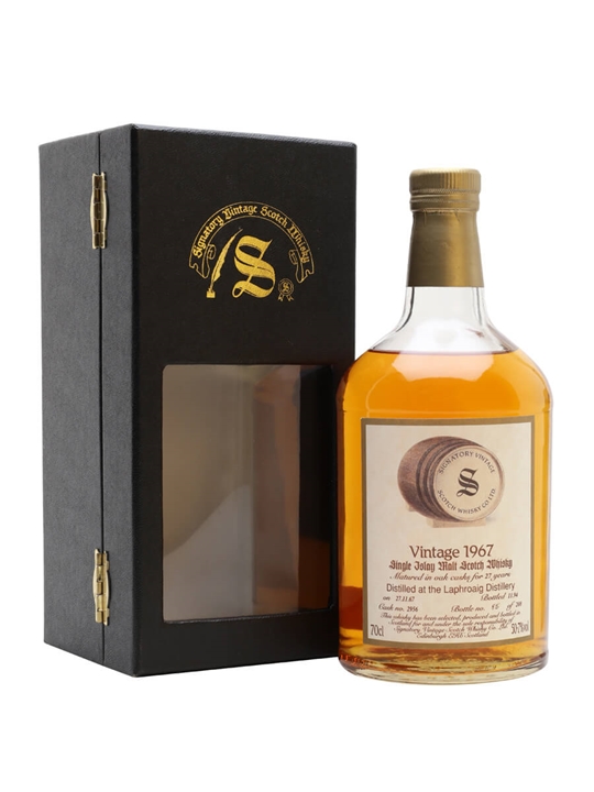 Laphroaig 1967 / 27 Year Old / Cask# 2956 / Signatory Islay Whisky - Islay Review