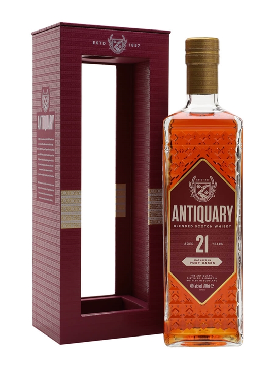 Antiquary 21 Year Old / Port Cask Finish Blended Scotch Whisky - Blended Review