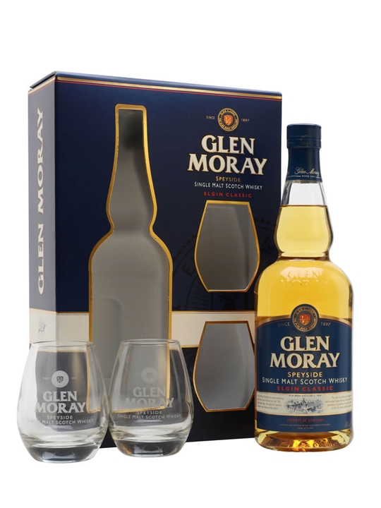 Glen Moray Classic / Glass Set Speyside Single Malt Scotch Whisky - Single Malt Review