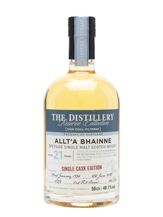 Allt-a-Bhainne 1998 / 21 Year Old / Distillery Reserve Collection Speyside Whisky - Single Malt Review