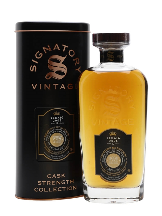 Ledaig 2005 / 17 Year Old / Sherry Cask / Signatory for The Whisky Exchange Island Whisky - Single Malt Review